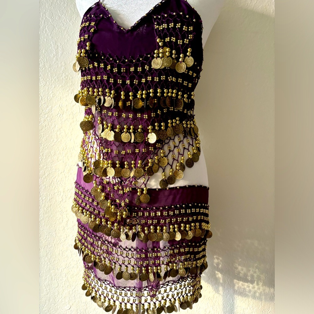 ZUMBA Dance Jingle Coin Sarong (NWOT)